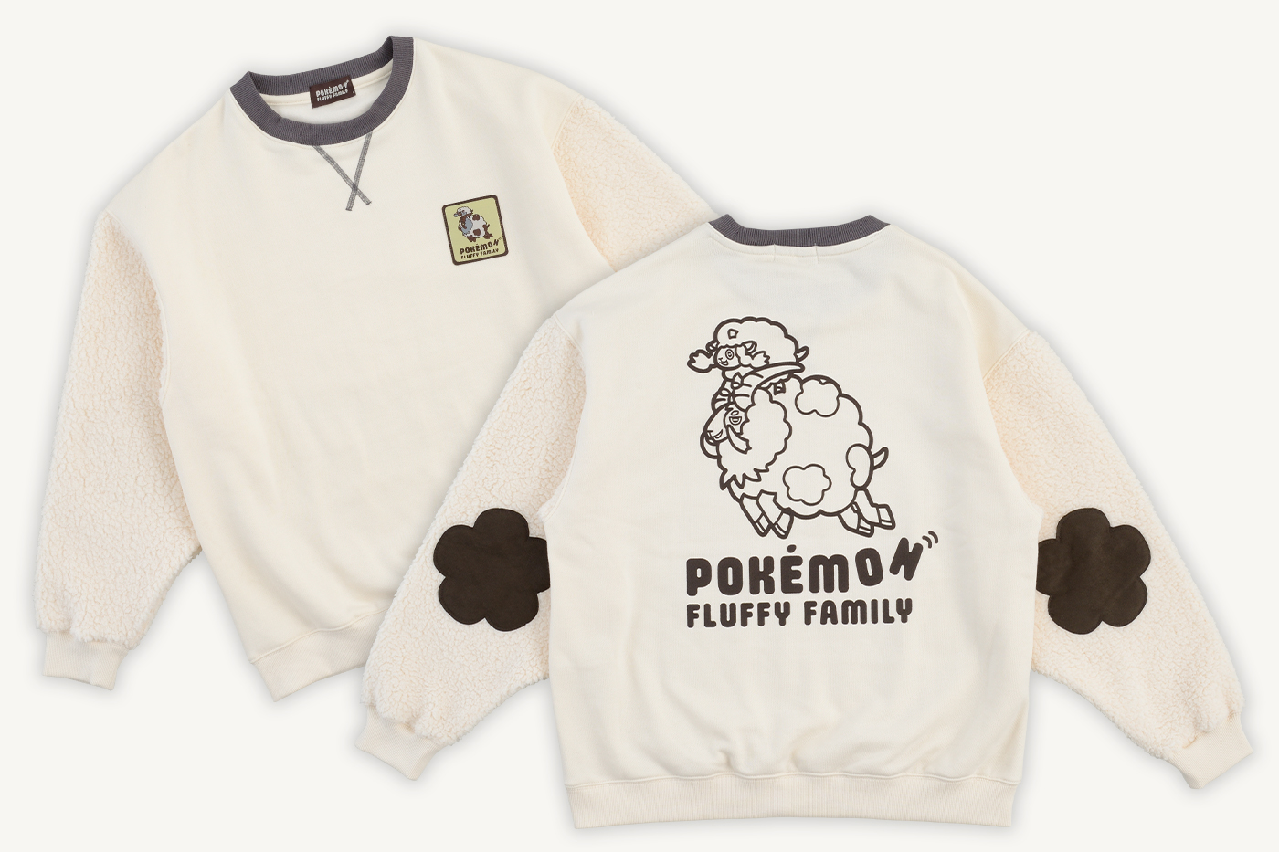 Pokémon Fluffy Family_スウェット